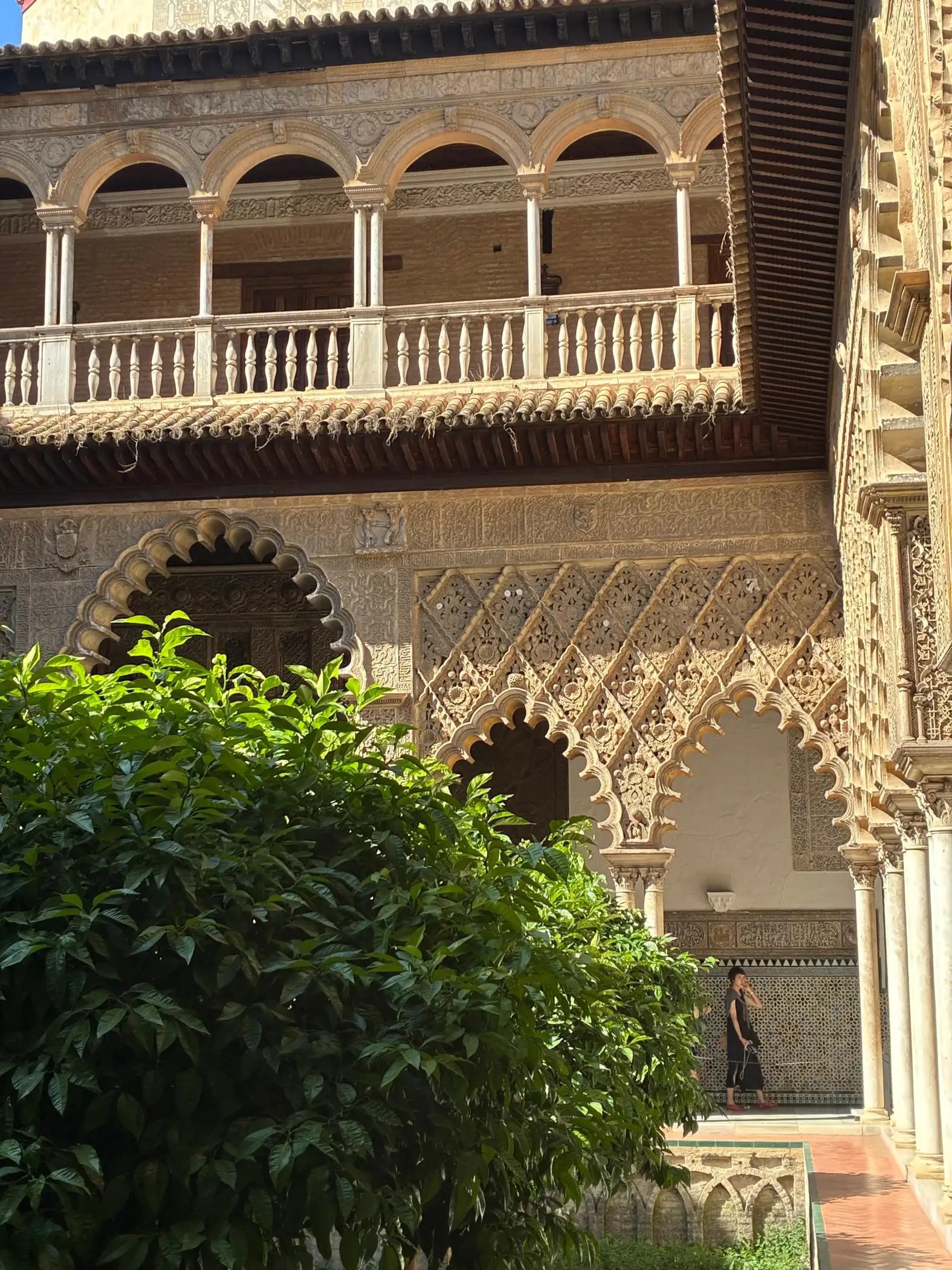 Detalle arquitectónico del Alcázar